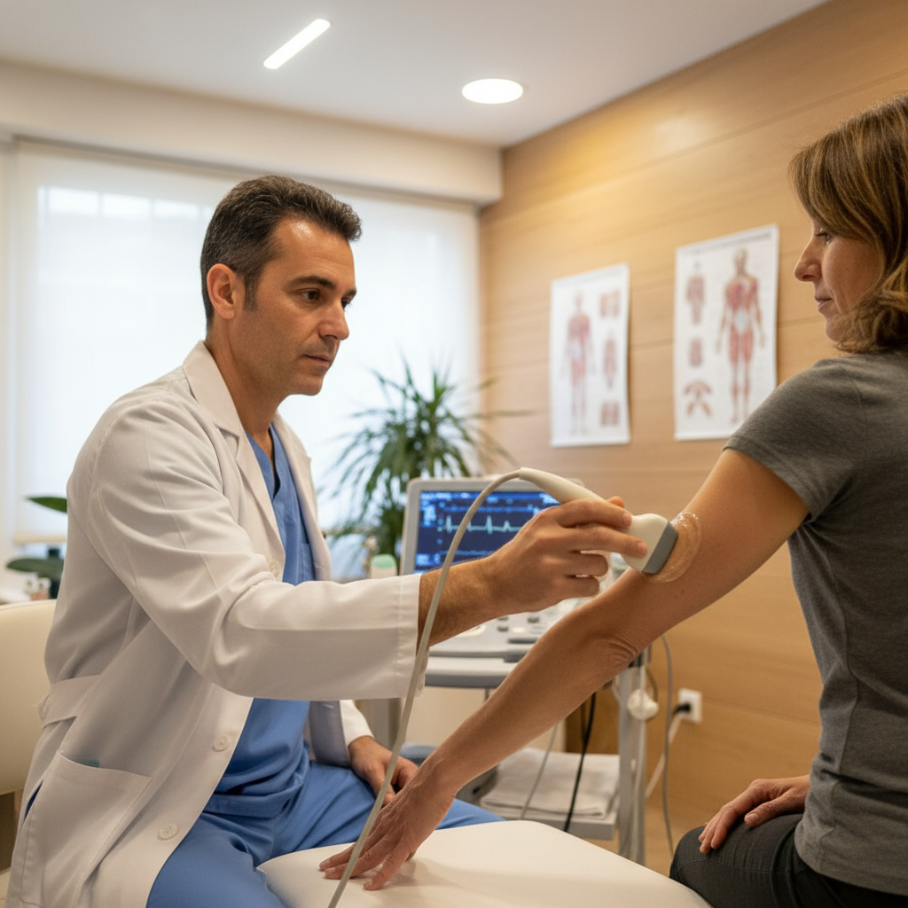 Epicondilitis lateral (codo de tenista): guía completa de tratamiento en Coruña 2025